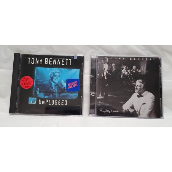 Lot of 4 Vintage Tony Bennett CD Collection MTV Unplugged Perfectly and more - Picture 3 of 6